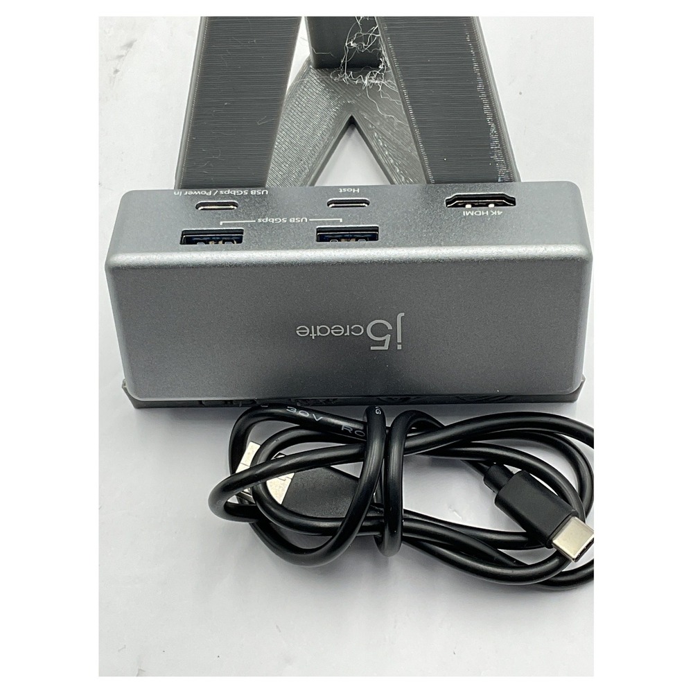 J5 Create Laptop Docking Station Model JTS327 USB-C 4K HDMI New